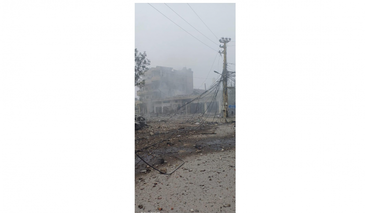 الوكالة الوطنية للإعلام غارة على بلدة عيتا الشعب استهدفت مبنى دمر
