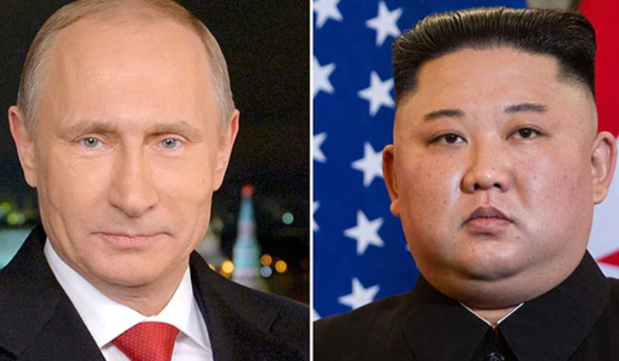 North Korea's Kim, Russia's Putin Exchange Letters Vowing Stronger